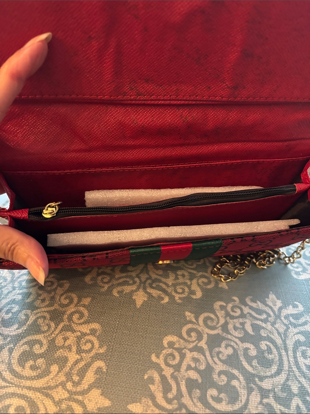 Gucci Crossbody red bag - Picture 6 of 10